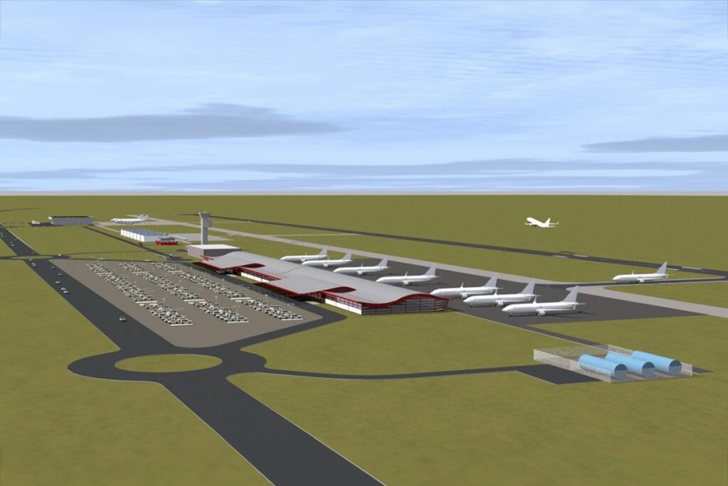 Olímpia compra terreno e divulga projeto oficial de seu futuro aeroporto